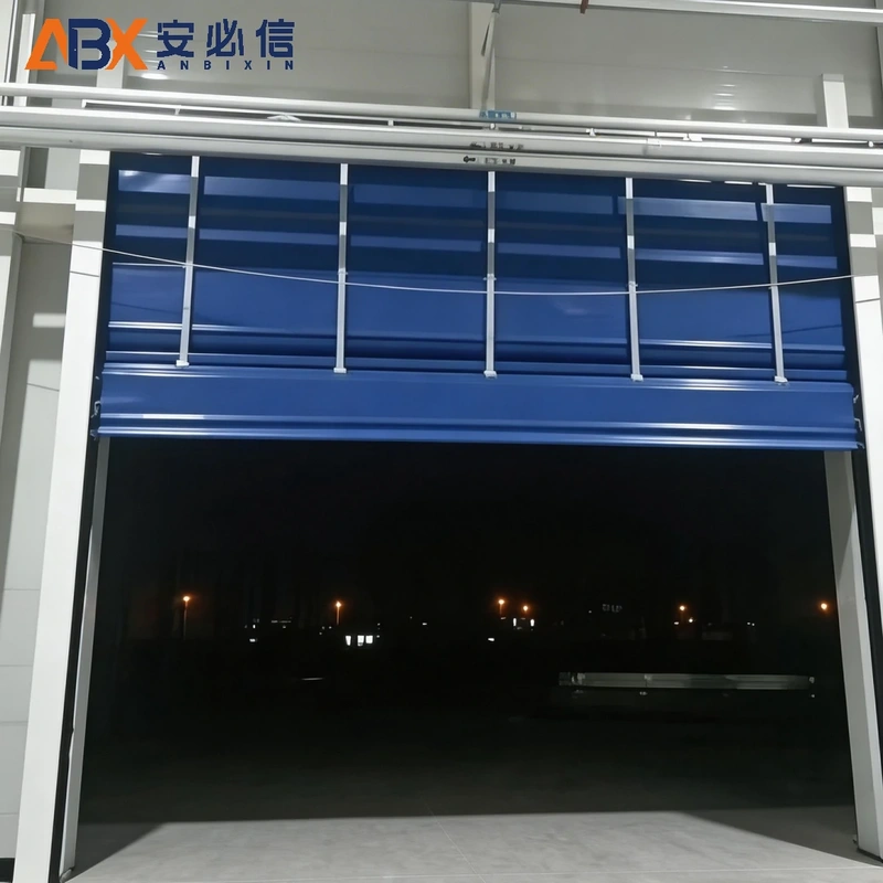 清远PVC堆积门